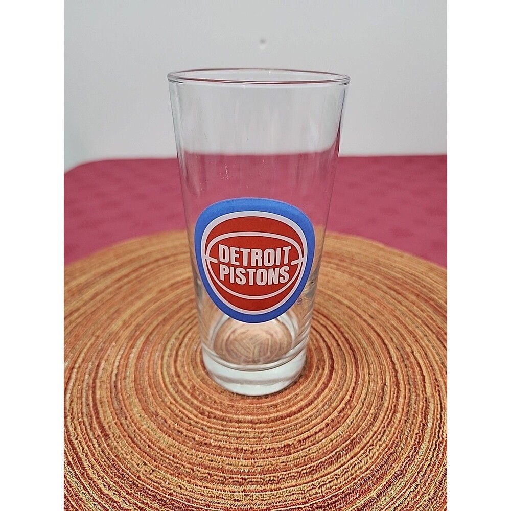 Detroit Pistons Glasses 1989 NBA World Champion Glass W/ Palace Gameday Giveaway - Picture 8 of 12